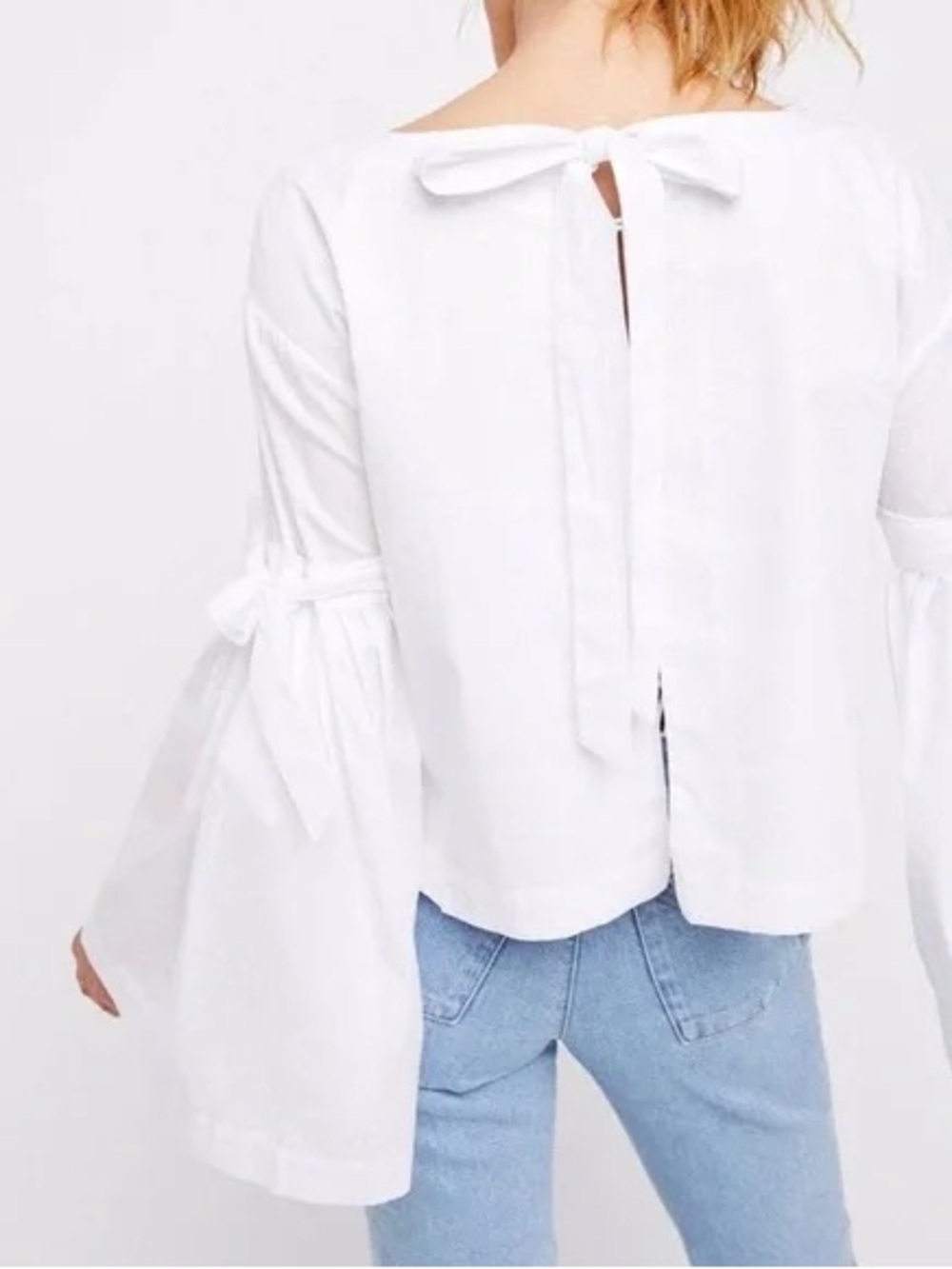 Free People So Obviously Yours Bell Sleeves Top Blouse